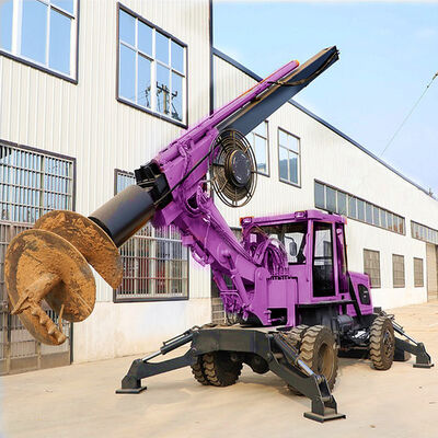 110kw Diesel Rotary Borehole Drilling Machinery Construction Work Foundation Drilling Rig