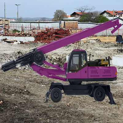 Impact Rotary Drill Rig Infrastructure Projects Construction Machine Mobile Drilling Rig