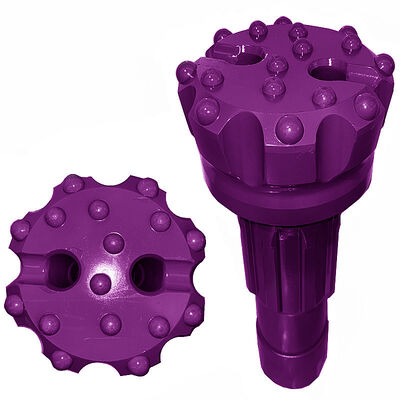 DTH ad alta pressione DTH Hammer Button Bit Mining Rock Drill Bit Tungsteno Carburo