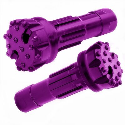 Strumento di perforazione di pozzi di acqua per foratura di pozzi di roccia dura Strumenti di perforazione di pozzi di acqua perforazione di pulsanti ad alta pressione del vento