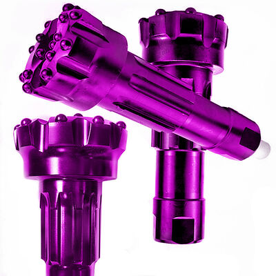 Mineria DTH Perforazione Bit Trattamento termico Processi di perforazione in roccia dura Strumenti di perforazione DTH Martello e bit