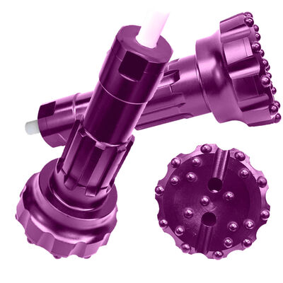 DTH Button Drilling Bit Carburo di tungsteno Bits di trivellazione di 6 pollici di alte prestazioni