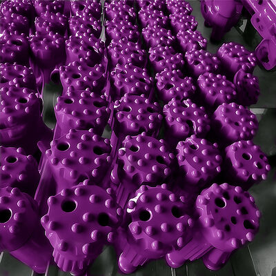 Strumento di trivellazione DTH per la trivellazione in roccia dura Strumento di trivellazione DTH per la trivellazione in cava con pulsante da 6 pollici