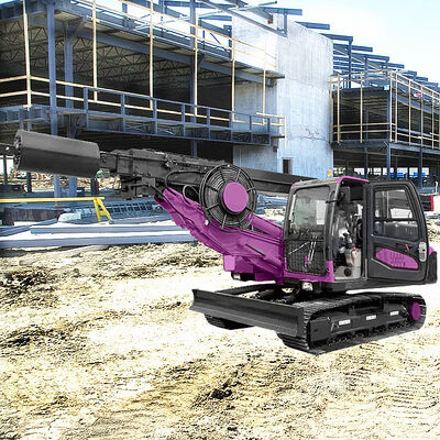 Rotary Piling Machine Building Infrastructure Construction Machinery Mobile Rotary Drilling Rig