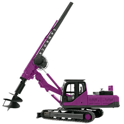 Macchina per pali rotanti Costruzione di infrastrutture Macchinari per l'edilizia Piattaforma di perforazione rotante mobile