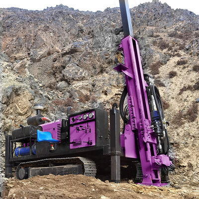 Crawler Rock Core Drilling Machine Geological Exploration Drill Rigs  Hydraulic Core Drilling Rig