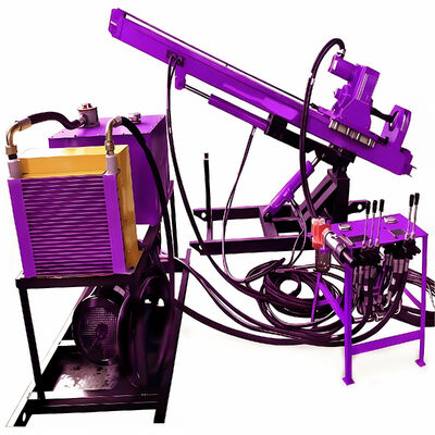 Macchina per l'estrazione mineraria DTH della macchina della piattaforma di produzione a rotazione della profondità di 60 m della piattaforma di produzione orizzontale in vendita