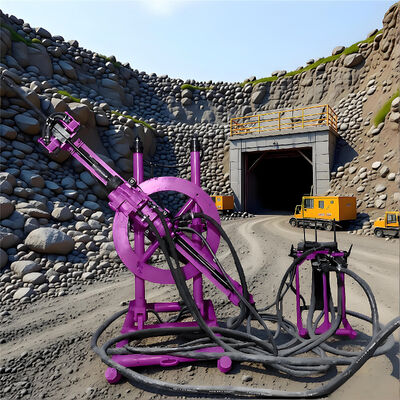 Piattaforma di trivellazione per fori a scintilla di roccia Torsione 3000N.m Fondazione Costruzione Piattaforma di trivellazione portatile DTH