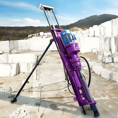 Piattaforma di trivellazione per fori a scintilla di roccia Torsione 3000N.m Fondazione Costruzione Piattaforma di trivellazione portatile DTH