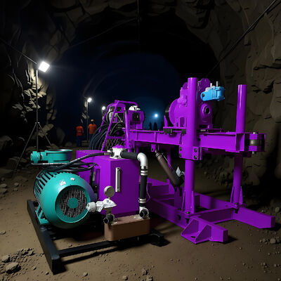 Macchine per la perforazione del nucleo geologico Esplorazione di gallerie sotterranee Campionamento Piccolo impianto di perforazione del nucleo