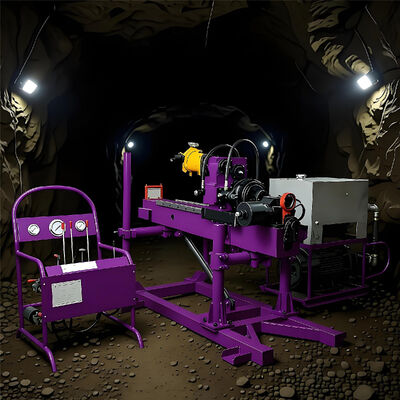 Carotatrice Progetti minerari Tunnel Campione di perforazione Attrezzatura portatile per carotaggio