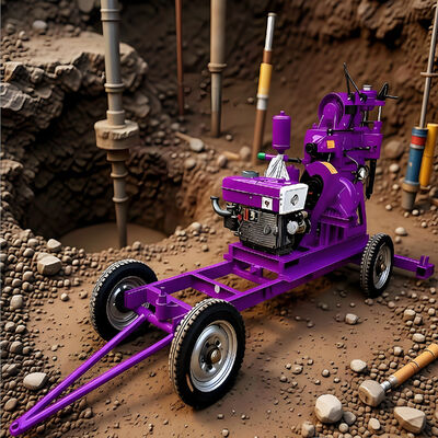 Perforazione portatile del nucleo Movimento flessibile Attrezzature di perforazione geotecnico Perforazione idraulica del nucleo