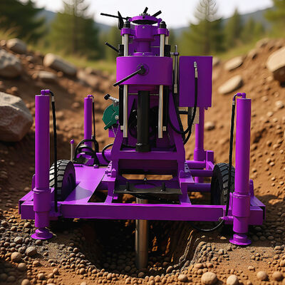 Perforazione portatile del nucleo Movimento flessibile Attrezzature di perforazione geotecnico Perforazione idraulica del nucleo