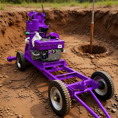 Core Drilling Rig Machine 100m 200m Hydraulic Exploration Drilling Equipment Mining Core Drilling Rig