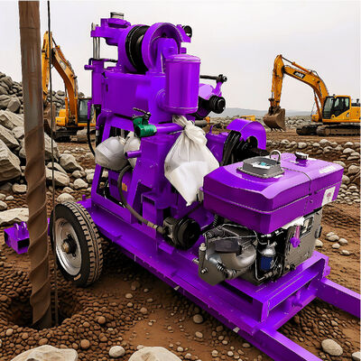 Perforazione portatile del nucleo Movimento flessibile Attrezzature di perforazione geotecnico Perforazione idraulica del nucleo