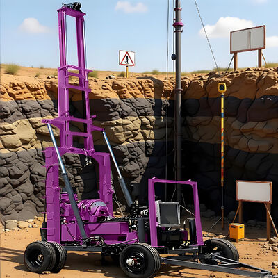 XYX-3 Pozzo d'acqua e perforazione del nucleo 75-300 mm Diametro del foro del nucleo Provinazione perforazione macchina
