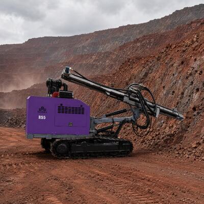 Perforatrice DTH Separata ad Alta Precisione per Roccia Dura Macchina per Fori di Esplosione Macchinari Minerari Perforatrice Cingolata