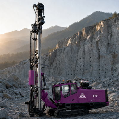 Macchine di trivellazione ad alta efficienza attrezzature di trivellazione automatiche per l'estrazione mineraria di superficie integrata