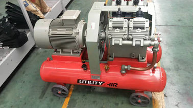 Compressore d'aria motorizzato diesel silenzioso rosso di perforazione del compressore d'aria 0.5mpa