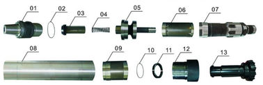 Risparmio energetico giù al diametro del foro di perforazione del martello Dhd380 195-254 millimetro del foro